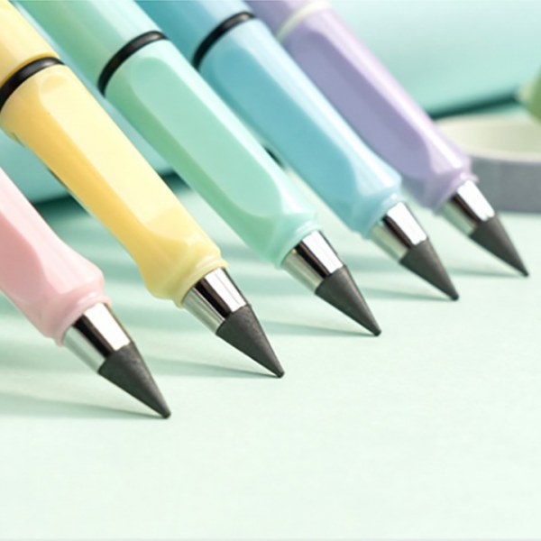 無限半永久無制限の鉛筆手書きペンペンシャープペン6color