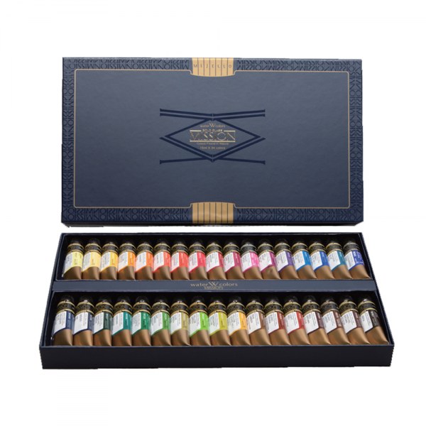 ミゼロミッションゴールドクラス水彩画絵具15ml 34色セット