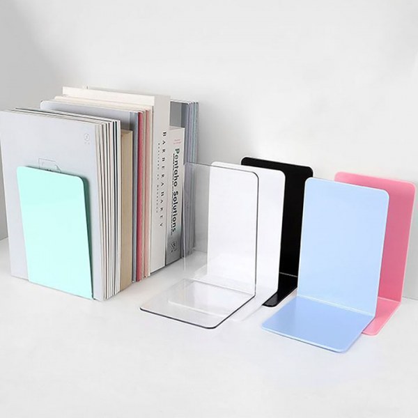 カラーブックエンドアクリルブックエンド策定理1p