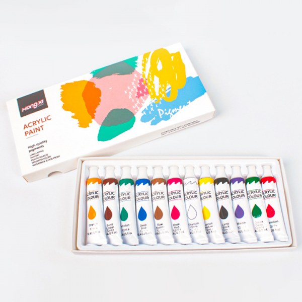 アートフィールドピグメント アクリル絵具 12ml 12色