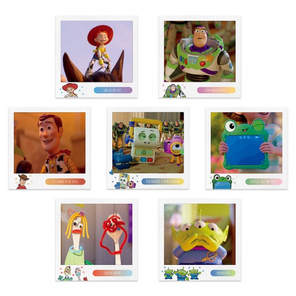 ディズニーピクサートイストーリー5ポラロイドはがき7種