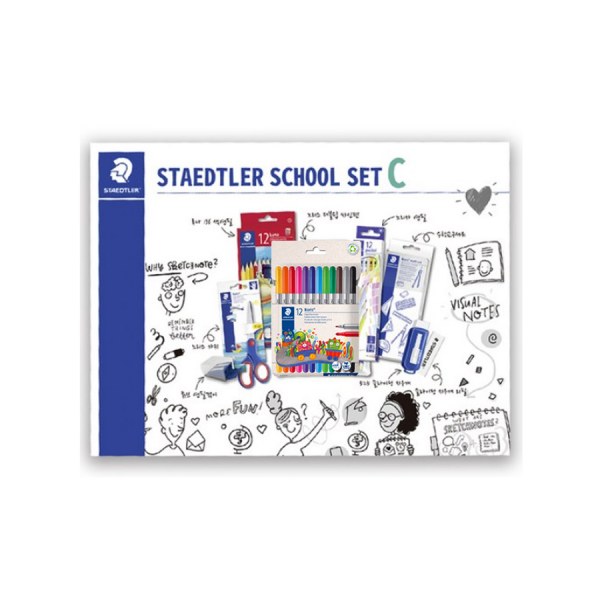ステドラー 子ども学用品 総合文具セット Cタイプ