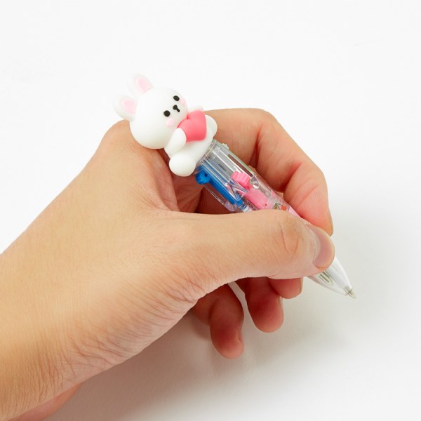 ウサギミニ4色ボールペン