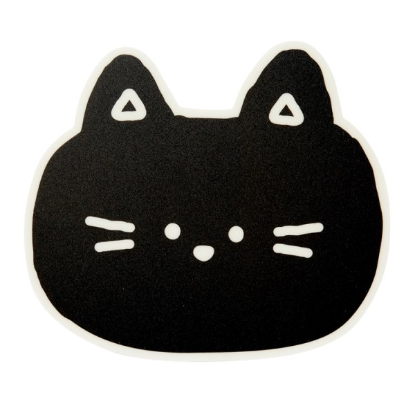 マウスパッド_黒い猫