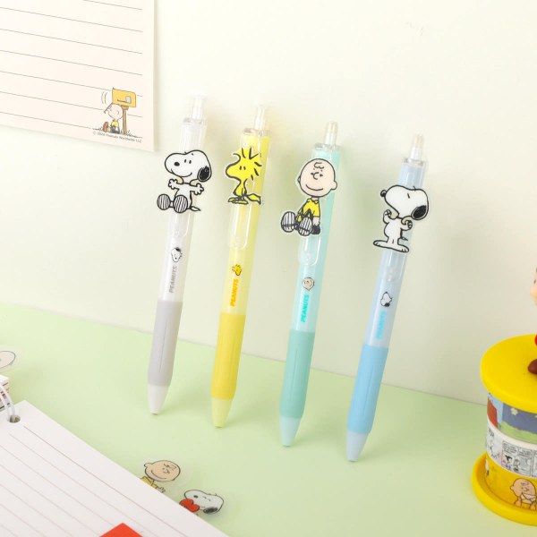 ピナッツスヌーピースライドフィギュアボールペン0.5mm（4option）