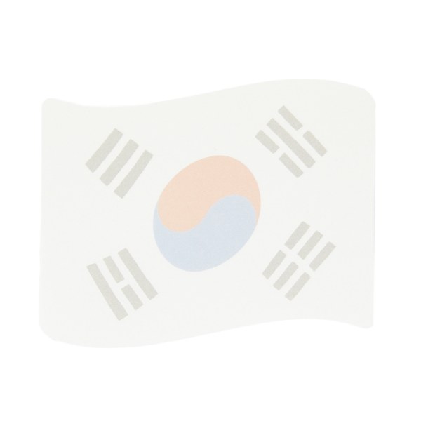 太極旗 粘着付箋メモ