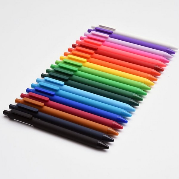 カコカコピュアソフトジェルペン24種カラーシム