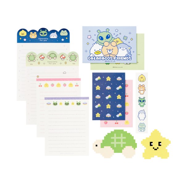 ガラパゴスフレンズセット文房具