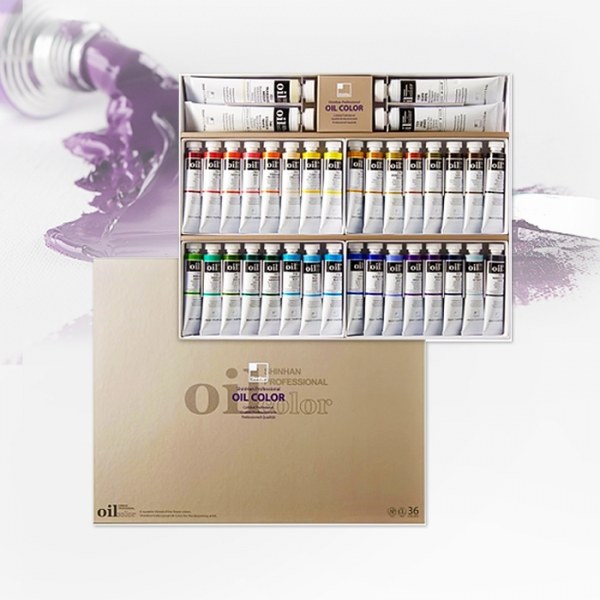 新鮮なプロの油絵絵具セット20ml 36色オイルカラー