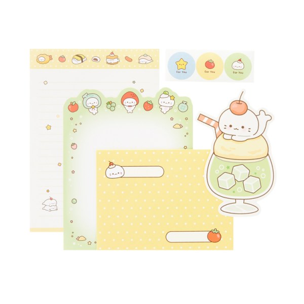 かわいい雲が文房具