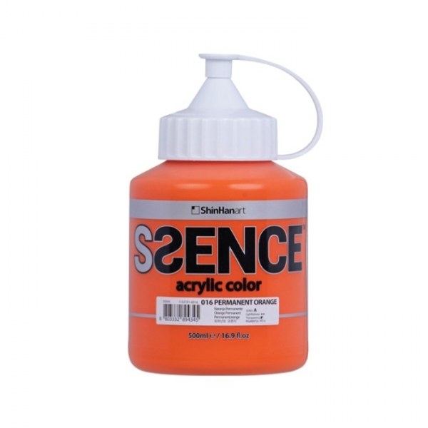 新韓エッセンス(Ssence) アクリルカラー 500ml 170 TITANIUM WHITE