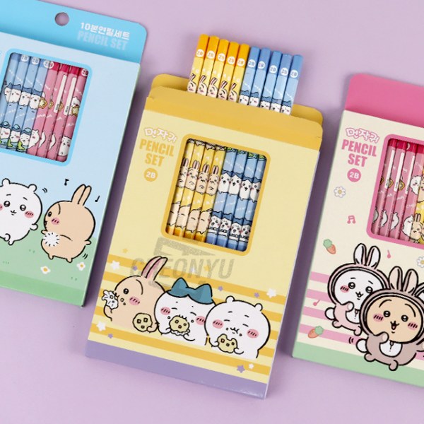 【ちいかわ】 ちいかわ 遠作 10本 鉛筆セット