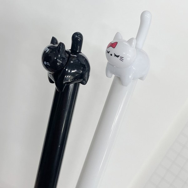かわいい猫ペンキャラクタープロモーションボールペン2種プロモーションギフト